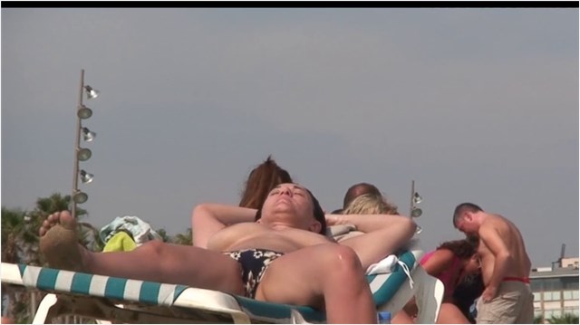 Nudist 2025 :: Beach art erotic video and The at fucking beach, Beach soaking pussy wet horny  
